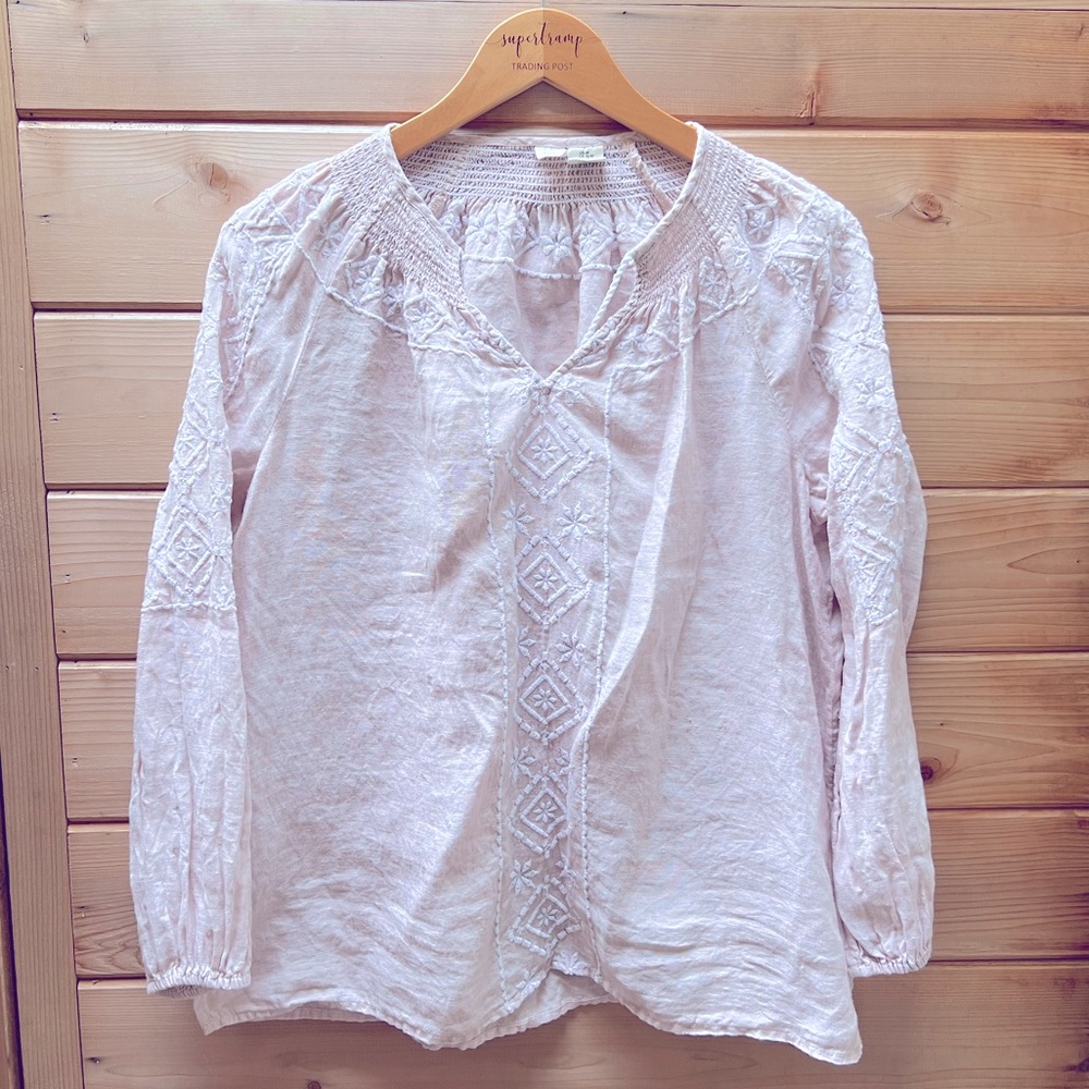 Joie 100% linen tunic.
